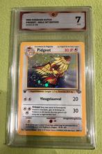 Pokemon Pidgeot Holo 1 editie PSA 7, Ophalen of Verzenden, Zo goed als nieuw