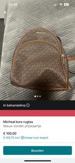 Rugtas micheal kors orgineel, Sieraden, Tassen en Uiterlijk, Tassen | Rugtassen, Ophalen of Verzenden, Zo goed als nieuw
