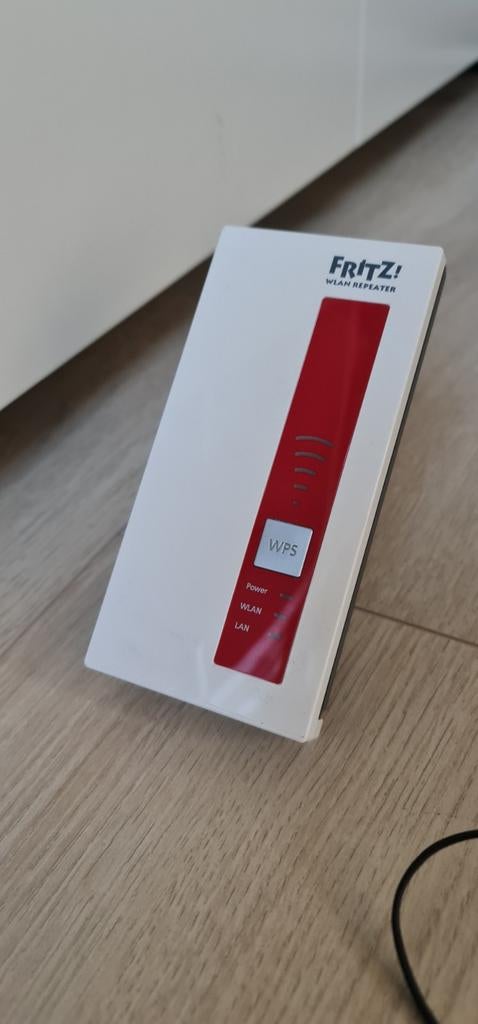 FRITZ!WLAN Repeater 1750E - Perfect voor WiFi uitbreiding, Computers en Software, WiFi-versterkers, Ophalen, Gebruikt, FRITZ!