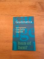 Grammatica boek - 150 begrippen, Ophalen of Verzenden, Zo goed als nieuw, Niet van toepassing, Onze Taal