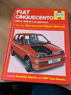 Fiat Cinquecento 1993-1998 Reparatiehandleiding, Ophalen of Verzenden