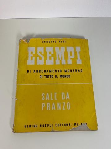 Originele oude Esempi design boek uit 1956 beschikbaar voor biedingen