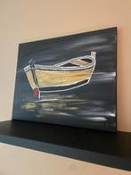 Schilderij van C.M. Leushuis - Boot, Ophalen