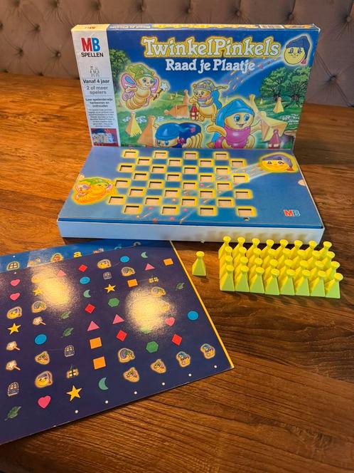 Twinkel Pinkels raad je plaatje Glo Friends, Hobby en Vrije tijd, Gezelschapsspellen | Bordspellen, Gebruikt, Ophalen of Verzenden
