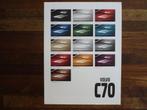 Volvo C70 Kleuren en bekledingen, Ophalen of Verzenden, Nieuw, Volvo