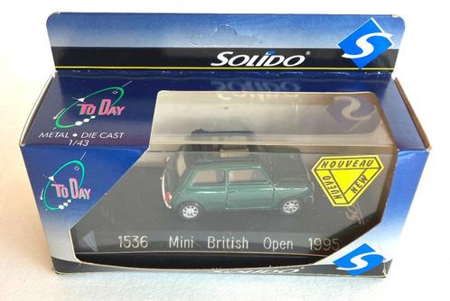 Mini * BRITISH OPEN * Solido., Hobby en Vrije tijd, Modelauto's | 1:43, Zo goed als nieuw, Auto, Solido, Ophalen of Verzenden