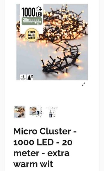 Micro Cluster 1000 led-20 meter  beschikbaar voor biedingen