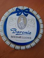 Oud blik.Baronie medaillons. Chocolade. Vintage,16 cm, Verzamelen, Blikken, Ophalen of Verzenden, Zo goed als nieuw