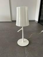 Foscarini Birdie Piccola tafellamp wit, Huis en Inrichting, Ophalen, Zo goed als nieuw, Metaal, Minder dan 50 cm