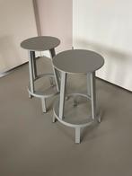 2x HAY Revolver barkruk 65cm grijs, Ophalen, Met voetsteun, 60 tot 90 cm, Zo goed als nieuw