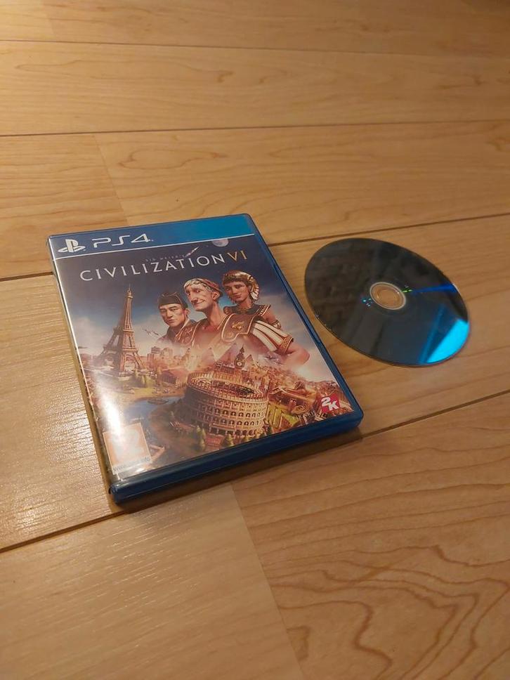 PS4 – Civilization VI, Spelcomputers en Games, Games | Sony PlayStation 4, Zo goed als nieuw, Strategie en Constructie, 1 speler