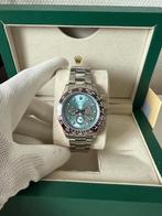 Rolex Daytona Platinum Dial 40MM, Staal, Polshorloge, Ophalen of Verzenden, Zo goed als nieuw