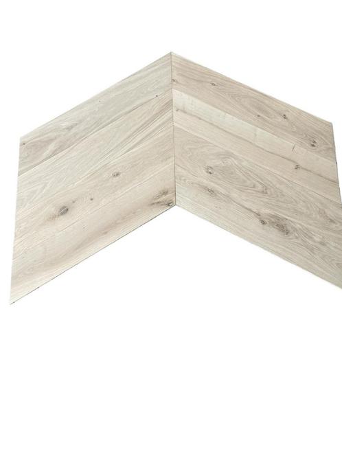 Eiken Hongaarse punt €42,50 incl btw! Houten vloer parket, Doe-het-zelf en Verbouw, Vloerdelen en Plavuizen, Nieuw, Parket, Hout