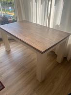 Houten eettafel, Ophalen, Gebruikt, 50 tot 100 cm, 150 tot 200 cm