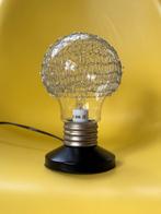 Vintage IKEA Blinda lamp zeldzame metaal parels decoratie, Huis en Inrichting, Ophalen of Verzenden, Gebruikt, Glas, Minder dan 50 cm