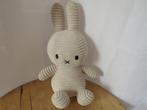 beige nijntje miffy rib knuffel van dick bruna Bon Ton Toys, Ophalen of Verzenden, Gebruikt, Konijn