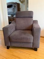 Bankstel 2 stoelen, Huis en Inrichting, Fauteuils, Ophalen, Zo goed als nieuw, 75 tot 100 cm