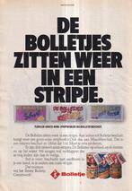 Retro reclame 1986 Bolletje mini stripboekjes actie, Verzamelen, Ophalen of Verzenden