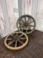 Oude decoratieve wielen, Ophalen