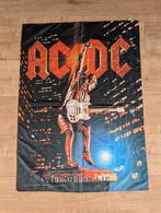 AC/DC Poster vlag, Ophalen of Verzenden, Zo goed als nieuw, A1 t/m A3, Film en Tv