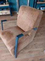Mooie fauteuil als nieuw, kleur cognac, Ophalen, Zo goed als nieuw, Bruin, Eén