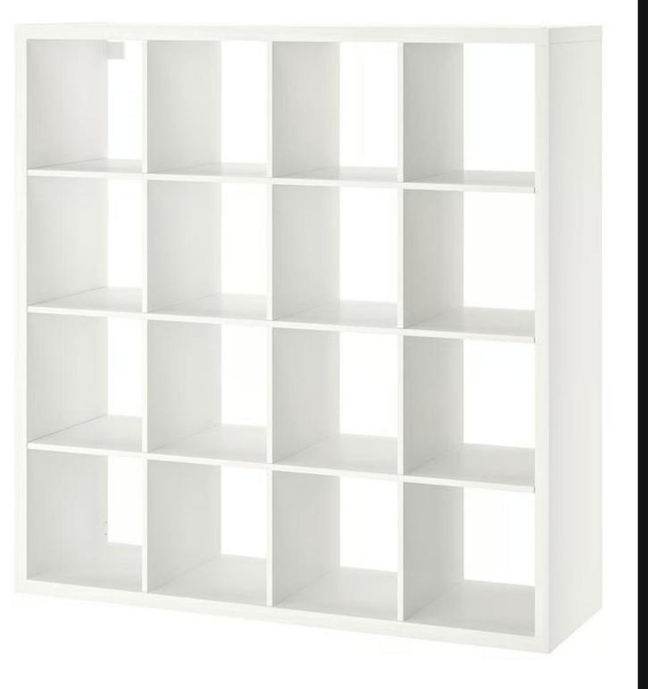 IKEA KALLAX 4x4 Kast met Wijnrek, Huis en Inrichting, Kasten | Boekenkasten, Ophalen