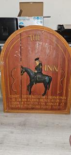 Antiek Uithangbord 'The Inn' met Richard Turpin, Ophalen, Overige vormen, 50 tot 100 cm, 100 tot 150 cm