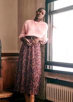 Rokenkellang paarse bloemetjes mt M sezane, Kleding | Dames, Rokken, Maat 38/40 (M), Verzenden, Paars, Zo goed als nieuw