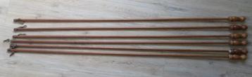 Trekstang gordijn Hout + Kunststof beschikbaar voor biedingen