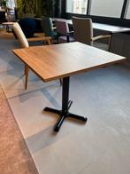 5 St. Showroom Tafel Halifax Eiken/Tabak, Kruisvoet, 70x80cm, Huis en Inrichting, Gebruikt, Eikenhout, Rechthoekig, Tot twee personen