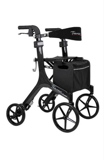NIEUW: Medipoint Travixx Carbon lichtgewicht  rollator  beschikbaar voor biedingen
