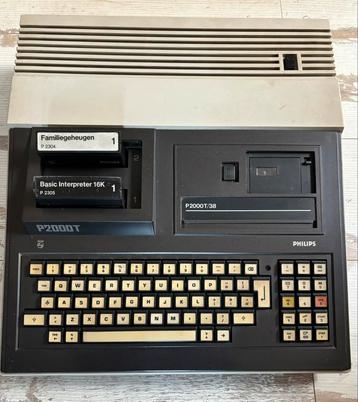 Vintage P 2000 computer, incl. handleiding, accessoires beschikbaar voor biedingen