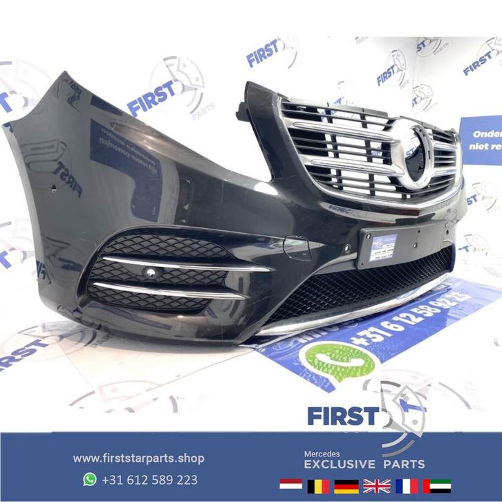 W447 VITO / V KLASSE AMG VOORBUMPER A4478851000 BUMPER COMPL, Auto-onderdelen, Carrosserie en Plaatwerk, Bumper, Mercedes-Benz