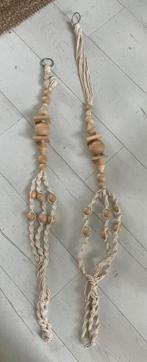 Prachtige XL macramé plantenhangers, Ophalen of Verzenden, Nieuw