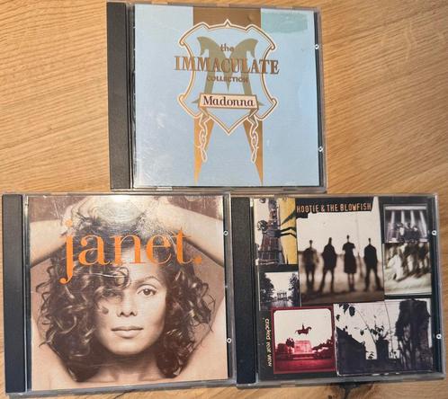 CD’s Madonna, Janet Jackson en Hootie & The Blowfish, Cd's en Dvd's, Cd's | R&B en Soul, Zo goed als nieuw, 1980 tot 2000, Ophalen of Verzenden