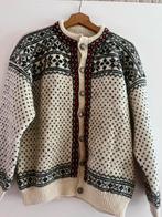 Vintage Noors wollen vest M, Ophalen of Verzenden, Gedragen, Maat 38/40 (M), Beige