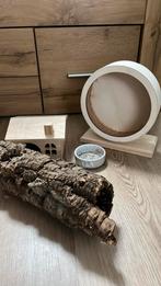 Hamsterspullen, Dieren en Toebehoren, Knaagdieren en Konijnen | Toebehoren, Ophalen of Verzenden, Zo goed als nieuw, Loopwiel of Rad