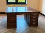 Bureau partnerdesk desk kantoor antiek vintage, Ophalen, J, Zo goed als nieuw, J