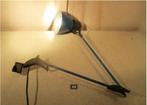Mooi Retro Metalen Harmonica Bureaulamp, Ophalen of Verzenden, Zo goed als nieuw, Metaal, Minder dan 50 cm