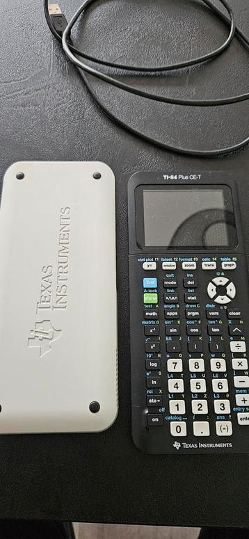 Texas Instruments TI-84 plus CE-T met gebruiksaanwijzing 