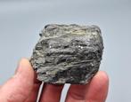 Grafiet - Kaisersberg, Oostenrijk (met oud F.Kranz Label), Ophalen of Verzenden, Mineraal