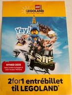 2e ticket gratis Legoland Billund of Duitsland, Kortingskaart