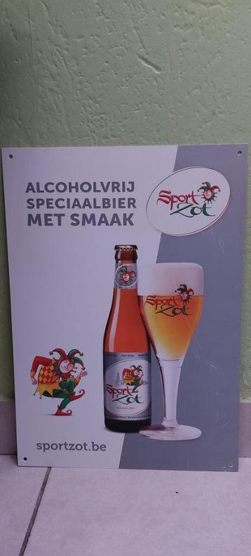 reclamebord Brugse Zot beschikbaar voor biedingen