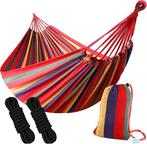 Hangmat - Kleurrijk & Comfortabel!, Opvouwbaar, Nieuw, Ophalen of Verzenden, Eenpersoons
