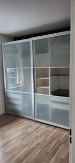 Ikea grote ruime  kledingkast met schuifdeuren, 200 cm of meer, 200 cm of meer, 50 tot 75 cm, Ophalen