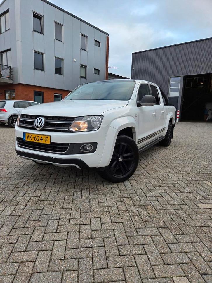 Pick-up Volkswagen Amarok speciale editie extra lang!, Auto's, Bestelauto's, Bedrijf, 4x4, ABS, Achteruitrijcamera, Airconditioning