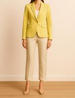 Massimo Dutti elegante blazer maat 36/38, Massimo Dutti, Geel, Ophalen of Verzenden, Zo goed als nieuw