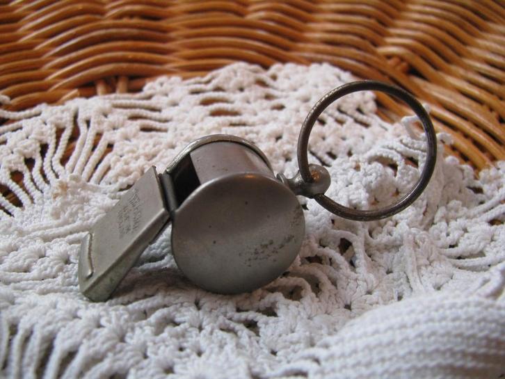 Fluit / whistle * + kogel hout * The Acme * jaren '50-'60 *, Verzamelen, Spoorwegen en Tramwegen, Trein, Overige typen, Ophalen of Verzenden