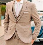 Immediate Florence  3 delig Tabacco maat 50 trouwpak, Ophalen of Verzenden, Zo goed als nieuw, Maat 48/50 (M)