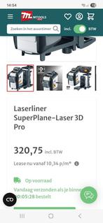 Laserliner kruislaser, Doe-het-zelf en Verbouw, Ophalen of Verzenden, Zo goed als nieuw